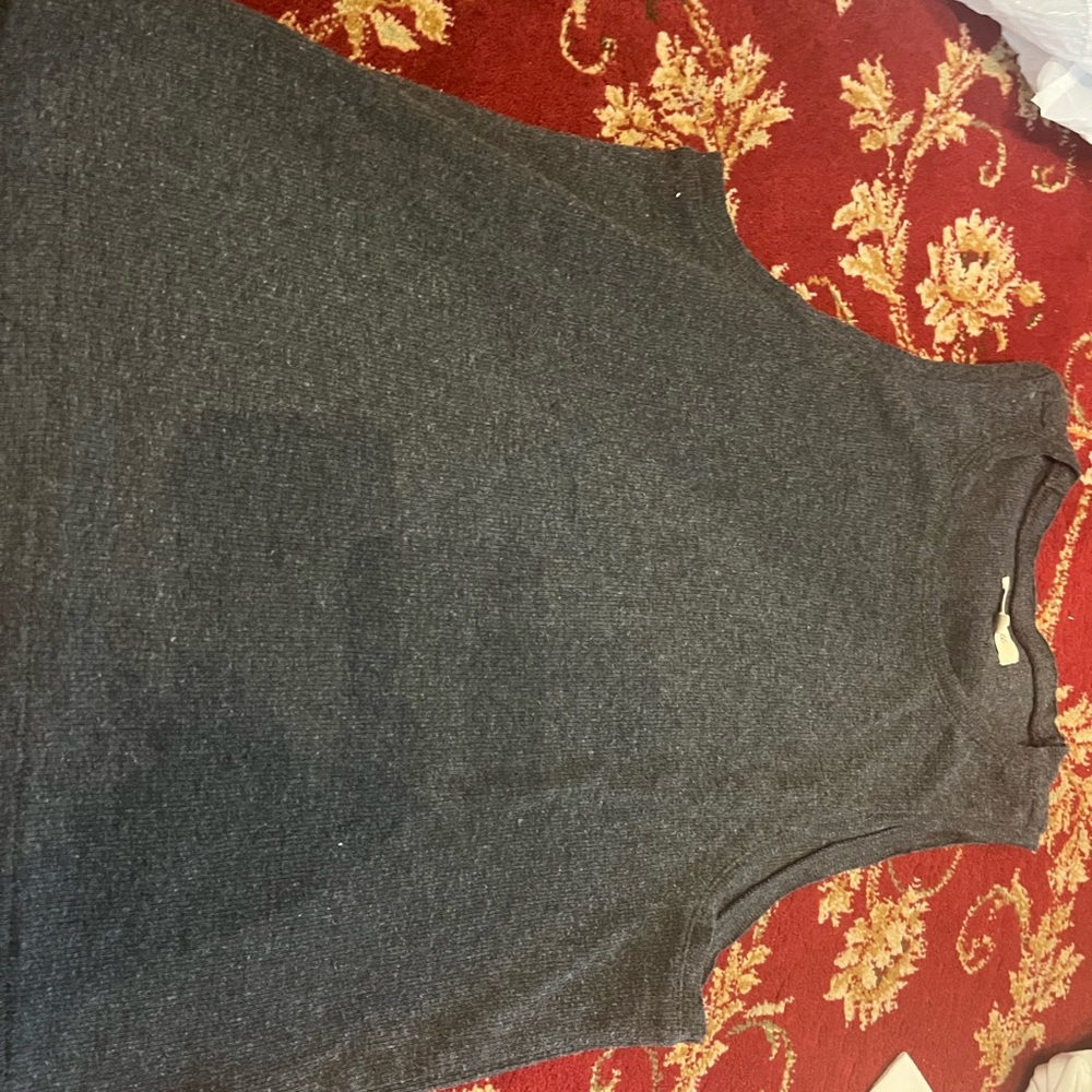 Madewell Charcoal Sleeveless Top